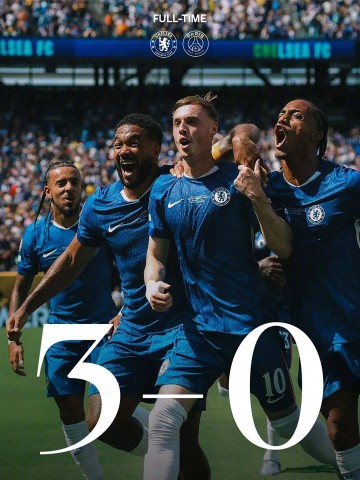 切尔西3:0巴黎，意味着在某个纪录上，世俱杯对齐的是世界杯，而不是欧冠