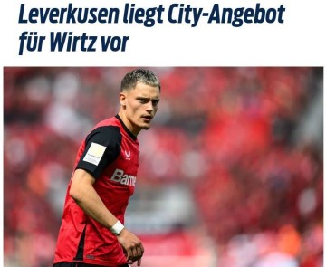 想要截胡拜仁!法尔克:曼城已正式报价维尔茨,转会费1-1.5亿欧